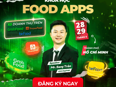 Khóa học food apps