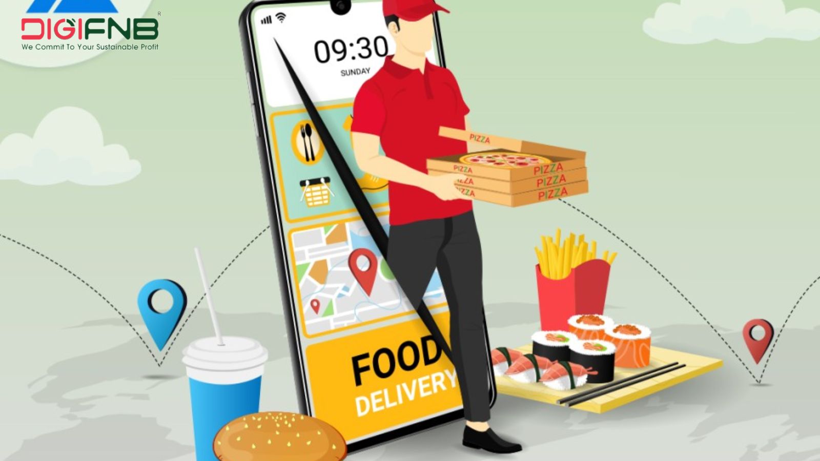 Food Apps ứng dụng đặt món trực tuyến