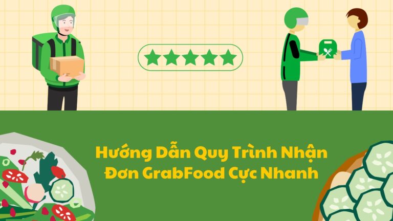 Hướng Dẫn Quy Trình Nhận Đơn GrabFood Cực Nhanh