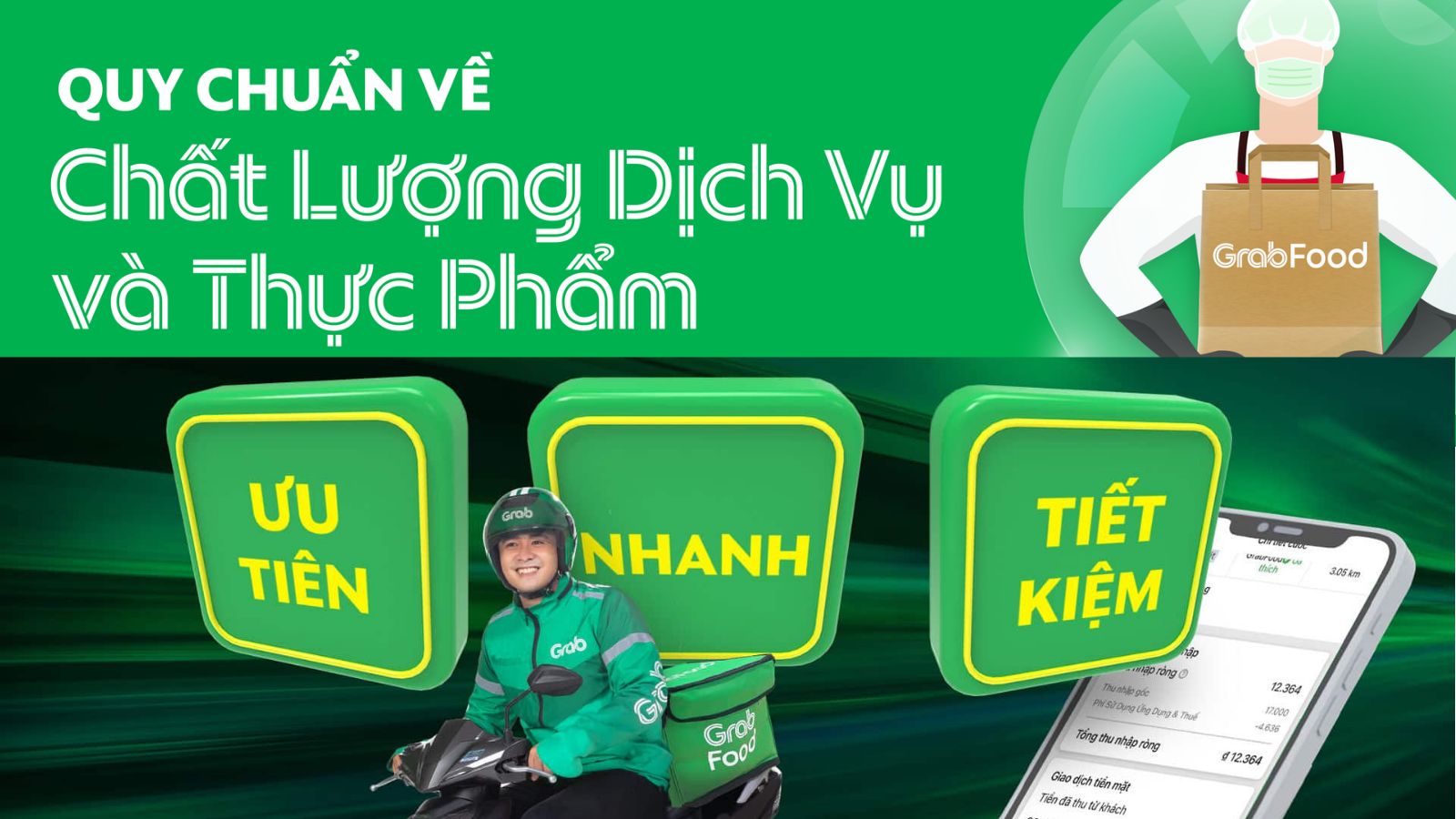 Chất lương dịch vụ được đưa lên hàng đầu