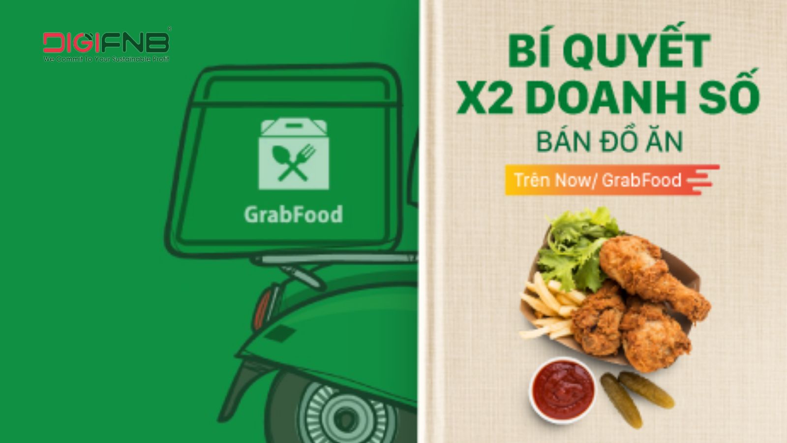 Chiến lược giá hợp lý cùng Grabfood