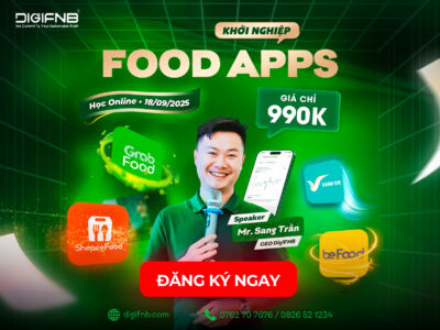 KHOÁ HỌC: KHỞI NGHIỆP FOOD APPS