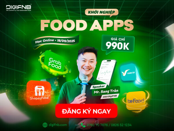 KHOÁ HỌC: KHỞI NGHIỆP FOOD APPS